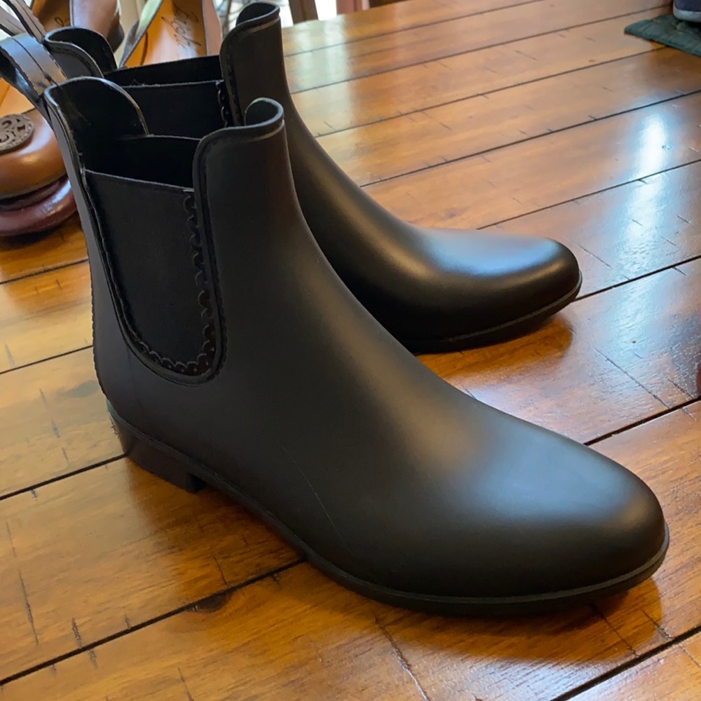 Jack Rogers women’s sallie rain boots 9 black